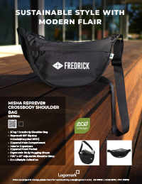 Misha Repreve® Crossbody Shoulder Bag